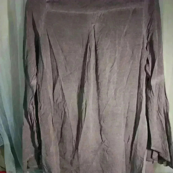 Rock & Republic womens tunic purplish gray top S - Picture 2 of 6